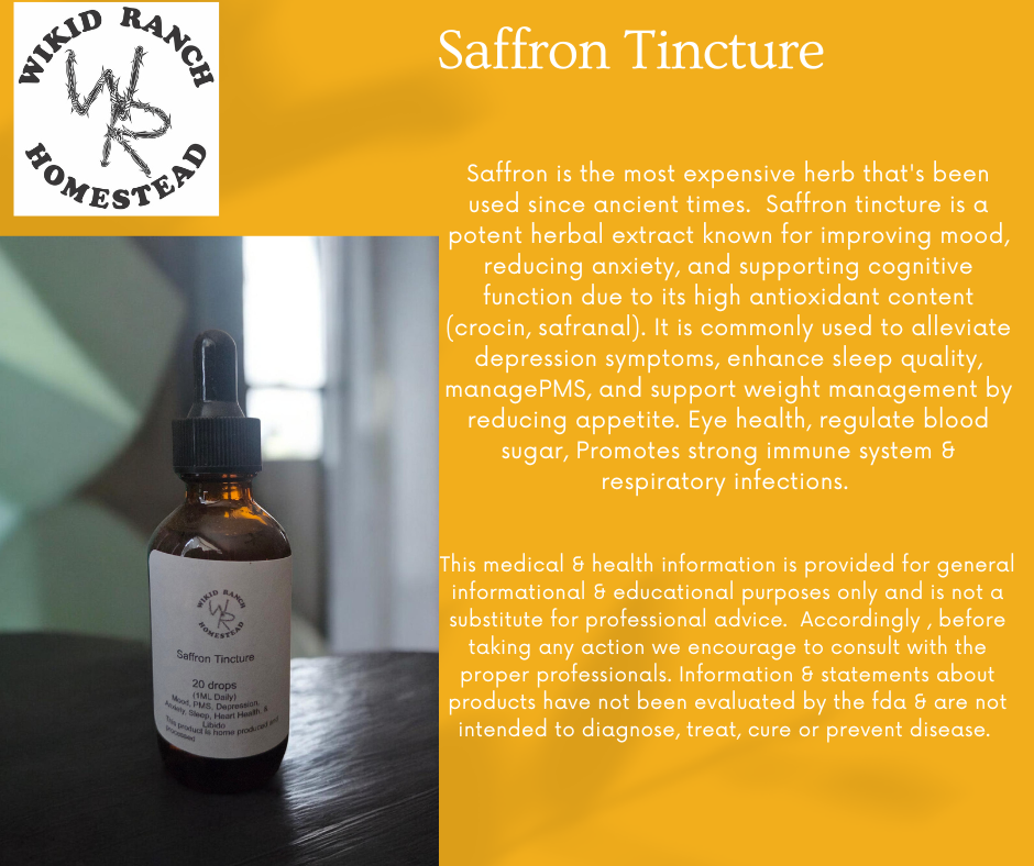 Saffron Tincture