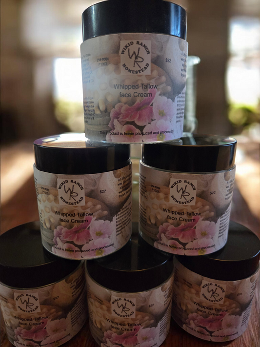 Whipped Tallow Face Cream