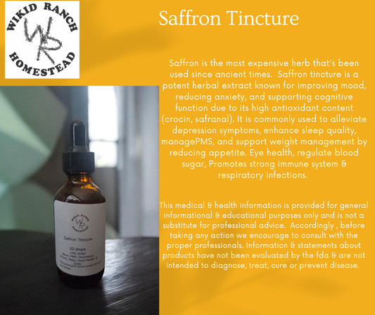 Saffron Tincture