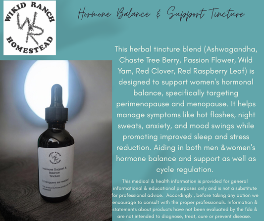Hormone Balance & Support Tincture